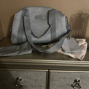 Dagne Dover Landon Carryall Large in Heather Grey NWOT